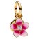 Pandora 763845C01 Charm-Anhänger Disney Vaiana Pinkfarbene Blume 1