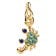Pandora 764684C01 Charm-Anhänger Krabbe Goldfarben 1