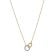 Pandora 364825C01-45 Damencollier Verschlungene Kreise Kugeln & Pavé 1