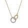 Pandora 364825C01-45 Damencollier Verschlungene Kreise Kugeln & Pavé 2