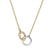 Pandora 364825C01-45 Damencollier Verschlungene Kreise Kugeln & Pavé 4