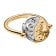 Pandora 164810C01 Ladies´ Medallion Ring Sun and Moon Two Tone 2