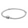 Pandora 598816C00 Silber Damen-Armband Schlangenkette Moments Barrel Clasp Bild 1