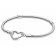 Pandora 599539C00 Damen-Armband Silber mit Herz-Verschluss Bild 1