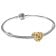 Pandora 41746 Damen-Armband Silber 925 Verschlungenes Herz Goldfarben Bild 1
