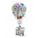Pandora 798962C01 Silber Charm Disney Up Haus & Ballons Bild 2
