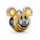 Pandora 799599C01 Silver Charm Mickey Mouse Pumpkin Image 1