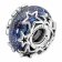 Pandora 790015C00 Silver Charm Murano Galaxy Blue and Stars Image 4