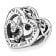 Pandora 790800C00 Silver Charm Entwined Infinite Hearts Image 4