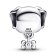 Pandora 792254C01 Silber Charm Haustier Hund mit Knochen Bild 2