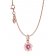Pandora 39452 Damen-Halskette Pinkes Gänseblümchen Bild 1