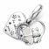 Pandora 51587 Damen-Halskette Starterset mit Anhänger Katzen und Herzen Silber Bild 5