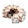Pandora 780046C01 Silver Clip Charm Pronged Sparkling Rose Gold Tone Image 4
