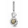 Pandora 399525C01 Pendant Silver Disney Belle Infinity & Rose Image 3