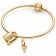 Pandora 760088C01 Charm Pendant Padlock & Key Gold Tone Image 5