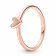 Pandora 180092C00 Ring für Damen Freihändiges Herz Roségoldfarben Bild 1