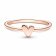 Pandora 180092C00 Ring für Damen Freihändiges Herz Roségoldfarben Bild 2