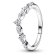 Pandora 192390C01 Ladies' Ring Silver Sparkling Wish Image 1