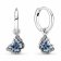 Pandora 290778C01 Damen-Creolen Silber Ohrringe Blauer Schmetterling Bild 1