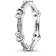 Pandora 192496C01 Ladies' Silver Ring Radiant Sparkling Hearts Image 1