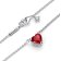 Pandora 392542C01-45 Ladies' Necklace Silver 925 with Charm Sparkling Heart Image 3