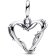 Pandora 15082 Women's Necklace 925 Silver Wire Heart Image 3