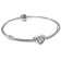 Pandora 15083 Women's Bracelet Silver 925 Radiant Heart & Floating Stone Image 1