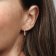 Pandora 282728C00 Ladies' Hoop Earrings for Charms Rose Gold Tone Image 2
