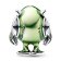 Pandora 792754C01 Bead Charm Disney Pixar Monsters Inc. Mike Wazowski Silver Image 2