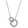 Pandora 382778C01-45 Women's Necklace Two Tone Intertwined Circles Image 1