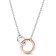 Pandora 382778C01-45 Women's Necklace Two Tone Intertwined Circles Image 2