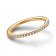 Pandora 162999C01 Ladies' Ring Sparkling Band Gold Tone Image 2