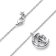 Pandora 392992C01-50 Ladies' Necklace Moon & Spinning Tree of Life Silver Image 3