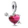 Pandora 793085C01 Charm-Anhänger Rotes Herz mit Pfeil Bild 1