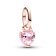 Pandora 783042C01 Mini Pendant Chakra Heart Rose Gold Tone Image 1