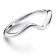 Pandora 193095C00 Women's Silver Ring Polished Wave Image 2