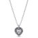 Pandora 393099C01-45 Damen-Halskette Funkelndes Herz Heiligenschein Silber Bild 1