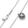 Pandora 368425C01-45 Women's Necklace Sparkling Heart Halo Silver Image 3
