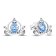 Pandora 293060C01 Women's Stud Earrings Disney Cinderella's Carriage Image 1
