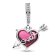 Pandora 68101 Women's Necklace Silver Red Heart with Arrow Set Image 3