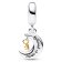 Pandora 68108 Women's Necklace Silver Key & Moon Image 3