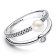 Pandora 193147C01 Women's Ring Silver Freshwater Cultured Pearl & Pavé Image 2
