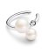 Pandora 293151C01 Ear Cuff Single Earring Duo Freshwater Cultured Pearls Image 2