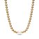 Pandora 363176C01-45 Necklace Freshwater Cultured Pearl and Balls Gold Tone Image 1