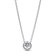 Pandora 391174C01-45 Damen-Halskette Funkelnder Runder Heiligenschein Silber Bild 1