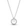 Pandora 393165C01-45 Silver Ladies' Necklace Freshwater Cultured Pearl & Pavé Image 1