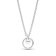 Pandora 393165C01-45 Silver Ladies' Necklace Freshwater Cultured Pearl & Pavé Image 2