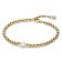 Pandora 563173C01 Women's Bracelet Freshwater Cultured Pearl & Beads Gold Tone Image 1