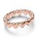 Pandora 183427C00 Damen-Ring Reihe aus Herzen Roségoldfarben 2