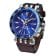 Vostok Europe NH34-575A716_BLUE Automatic Watch GMT Energia Rocket Blue 2 Straps Image 1